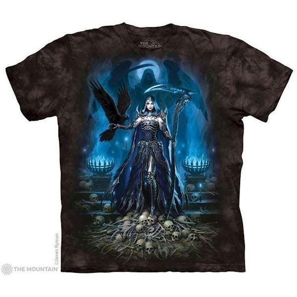 The Mountain tshirt - bluse med skellet dronning