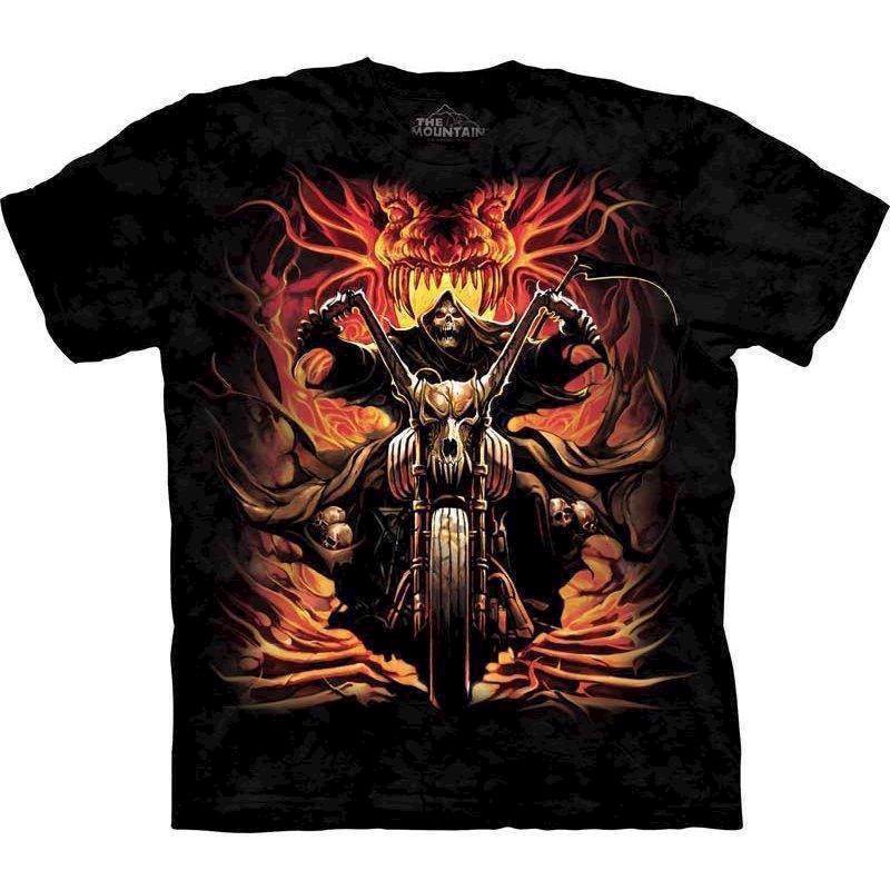 T-shirt fra The Mountain - bluse med metal-motiv