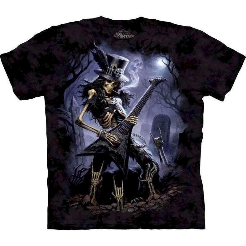T-shirt fra The Mountain - bluse med metal-motiv