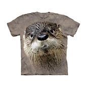 The Mountain tshirt - bluse med dyretryk