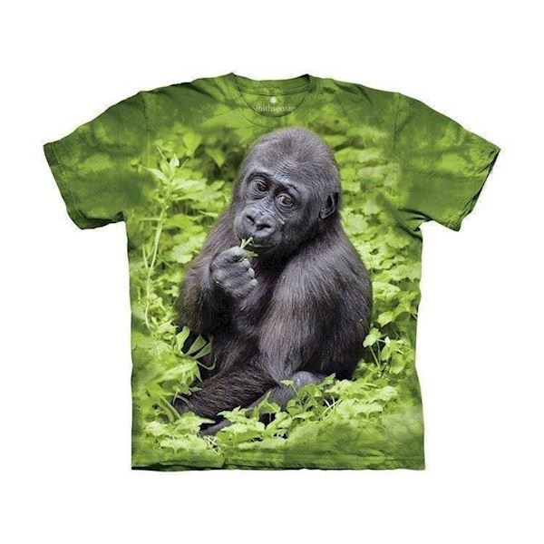 The Mountain tshirt - bluse med dyretryk