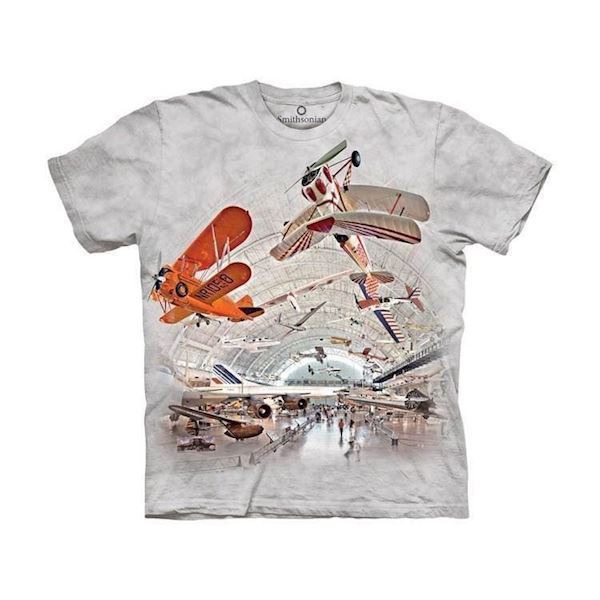 T-shirt fra The Mountain - bluse med fly-motiv