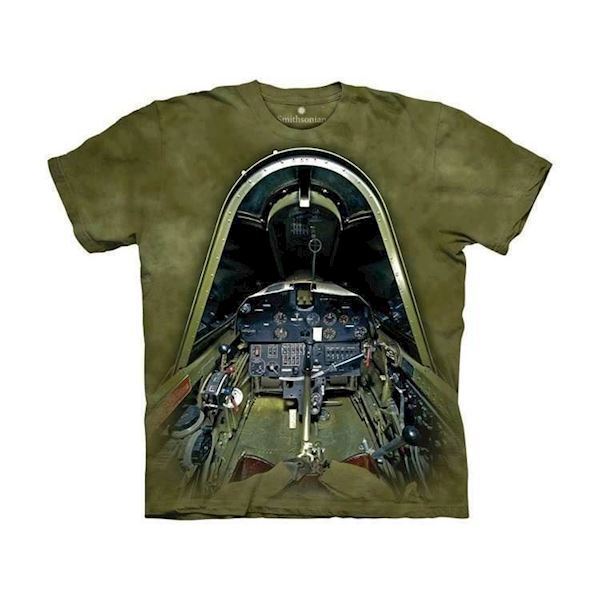 T-shirt fra The Mountain - bluse med fly-motiv