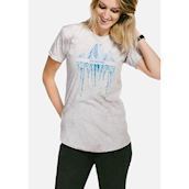 Dame t-shirt med budskab om at passe på vores planet