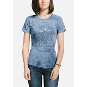 Dame bluse i sødt snit med budskab om at passe på naturen