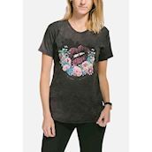 Feministisk dame t-shirt med smukt print