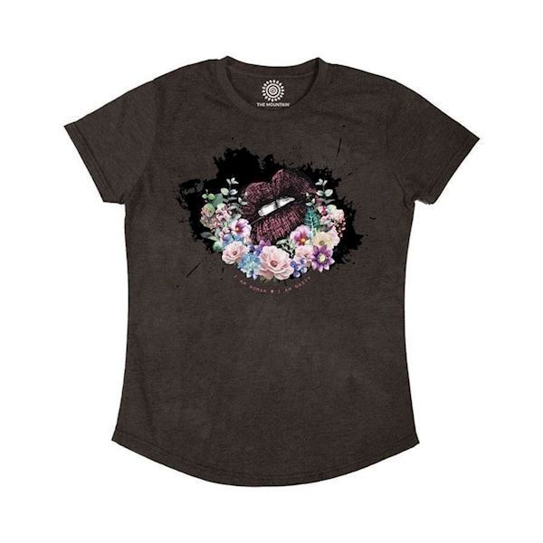The Mountain I Am Woman Tri-Blend T-shirts