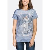 Kortærmet bluse med vinterens beskyttere