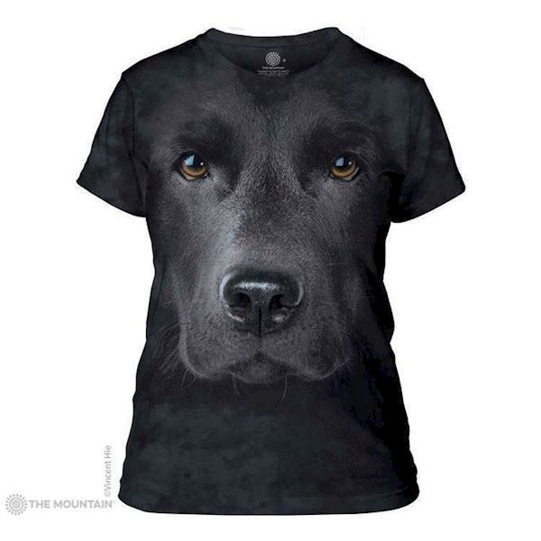 The Mountain ladies tees med sort labrador