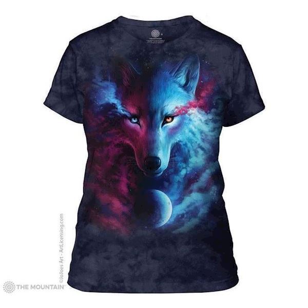 The Mountain ladies tees med ulv