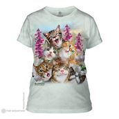 The Mountain ladies tees med Kittens Selfie