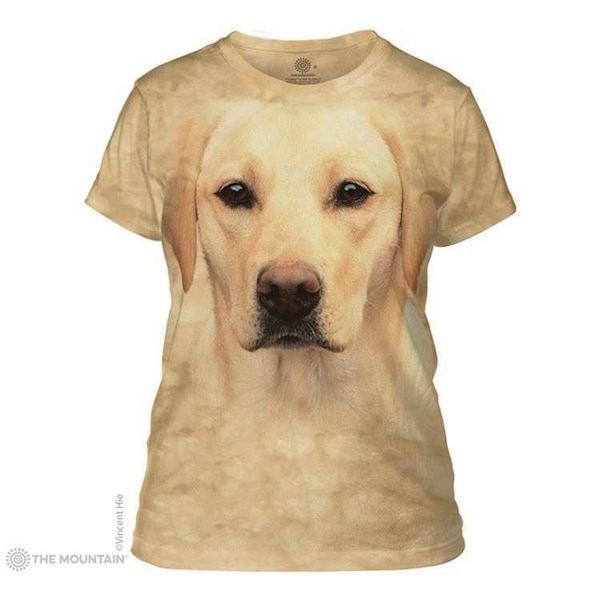 The Mountain ladies tees med gul Labrador