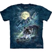 The Mountain tshirt - bluse med dyretryk