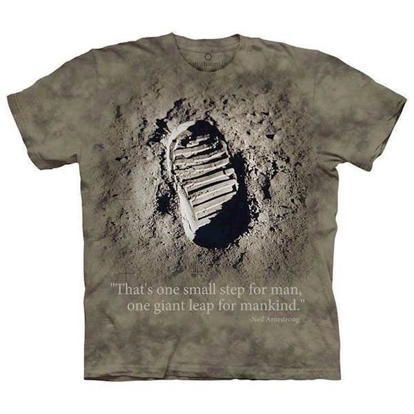 T-shirt fra The Mountain - bluse med rum-motiv