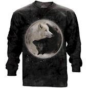 The Mountain unisex sweatshirt med ulve