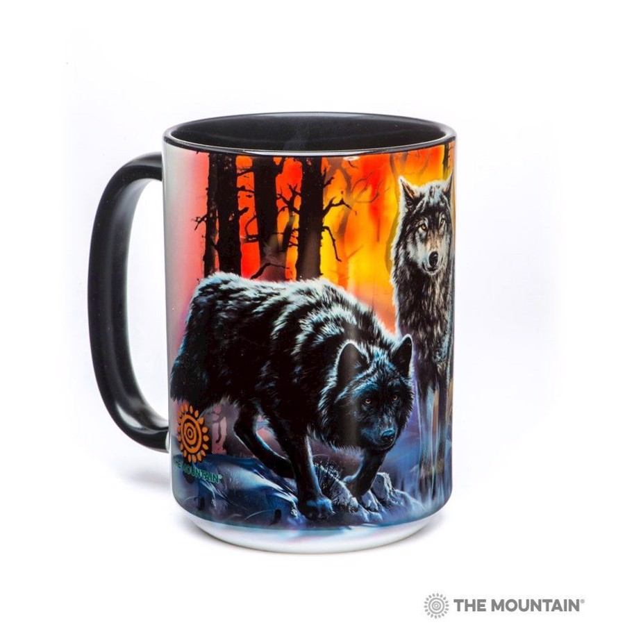 Kaffe Krus med dyremotiv fra The Mountain