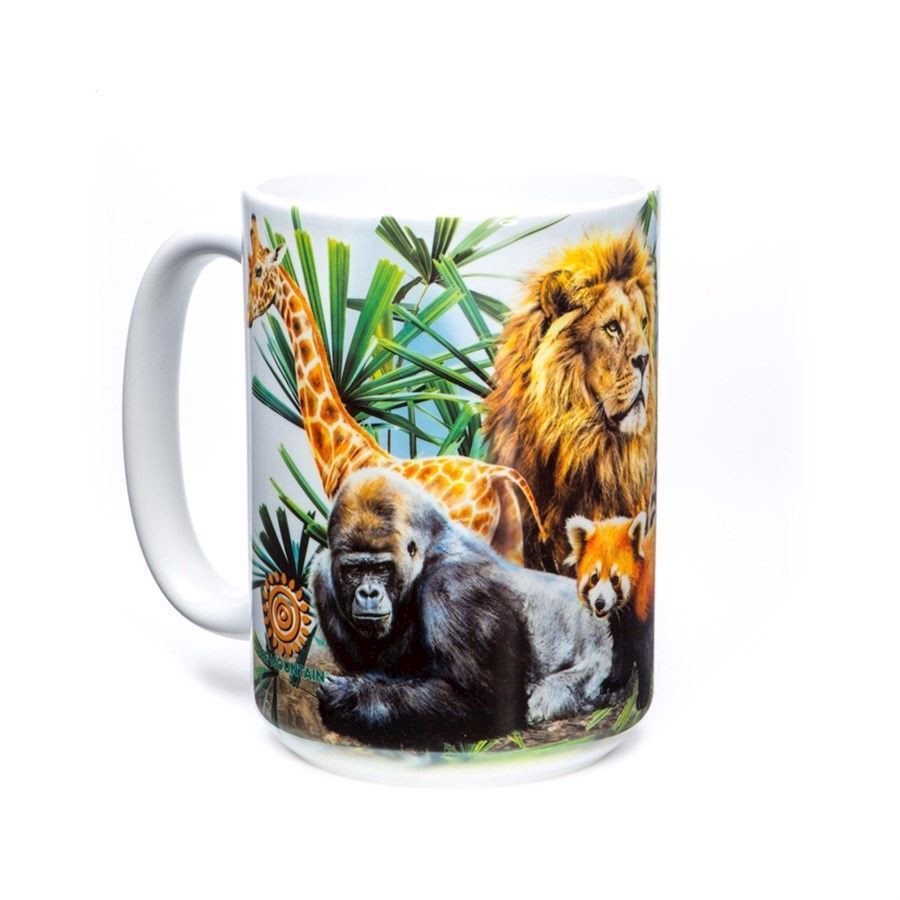 Kaffe Krus med dyremotiv fra The Mountain