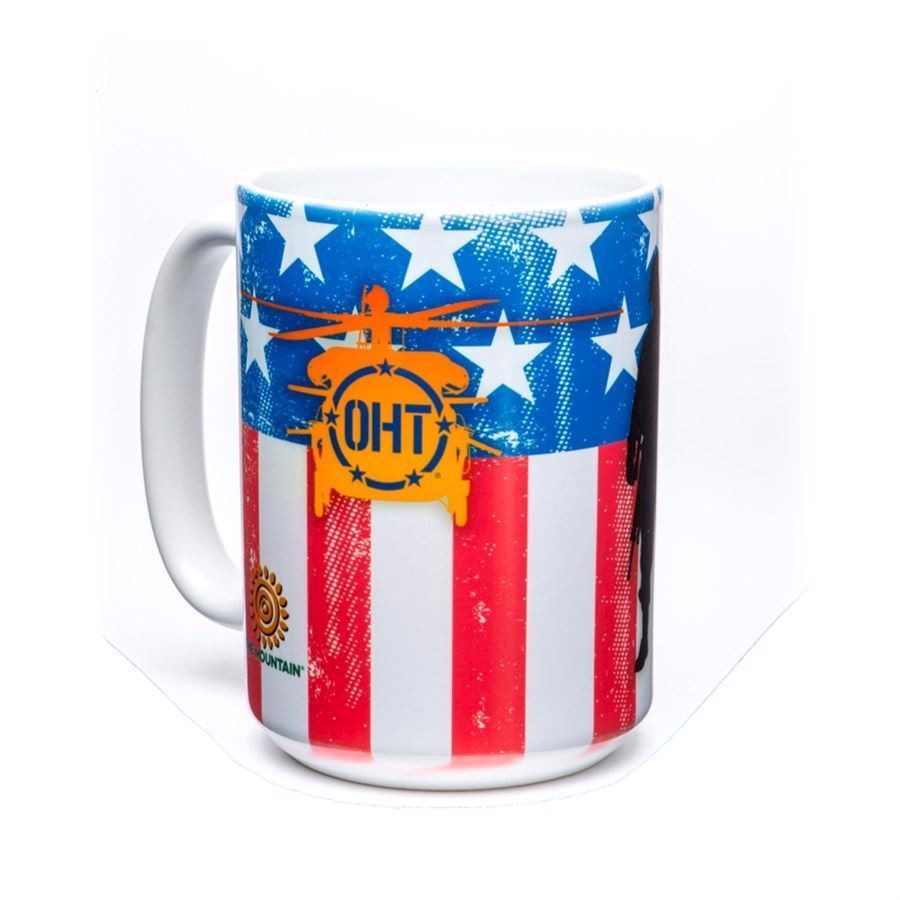 Kaffe Krus med dyremotiv fra The Mountain