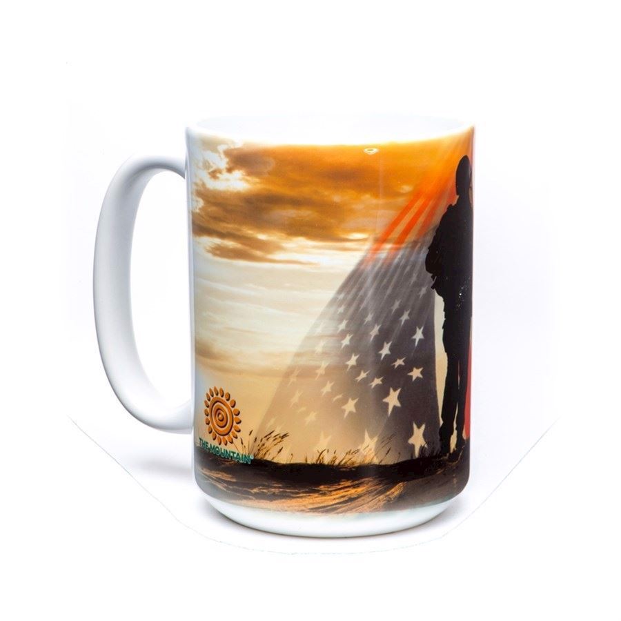 Kaffe Krus med dyremotiv fra The Mountain