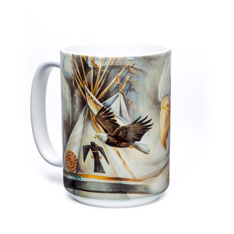 Kaffe Krus med dyremotiv fra The Mountain