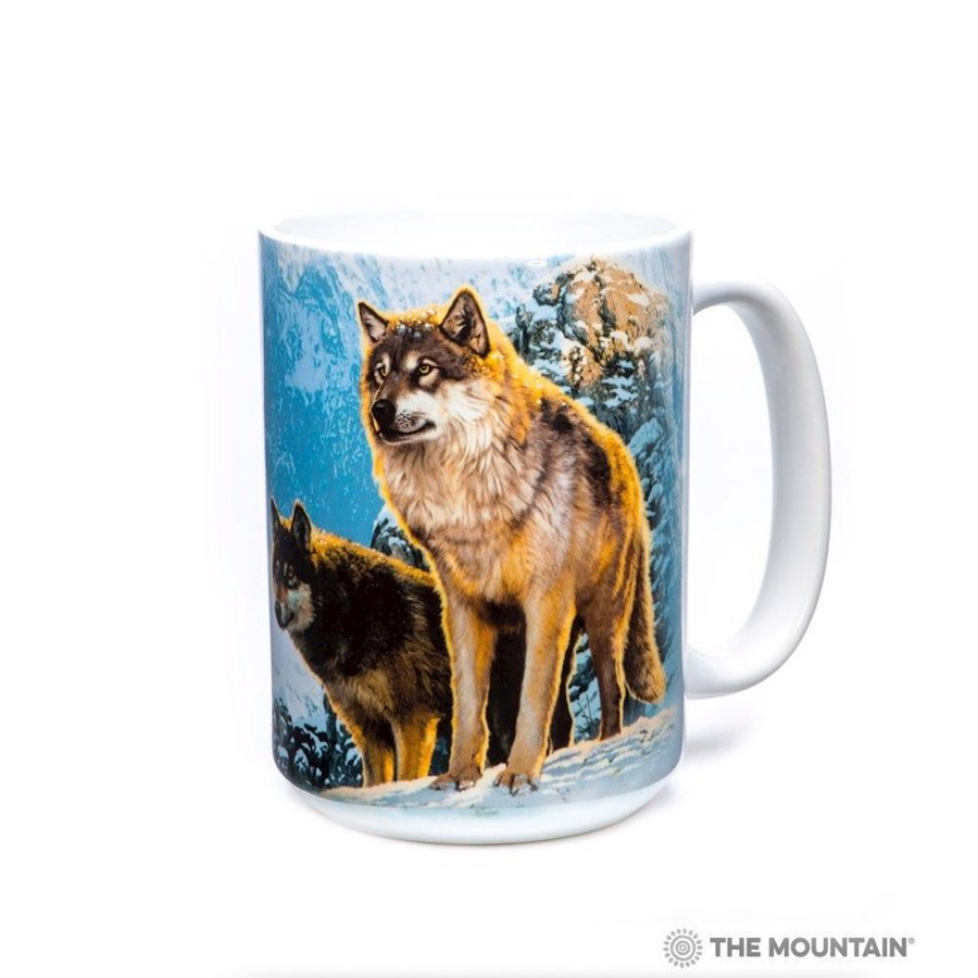 Kaffe Krus med dyremotiv fra The Mountain