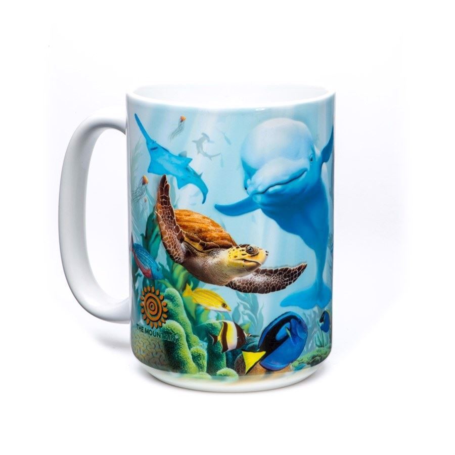 Kaffe Krus med dyremotiv fra The Mountain