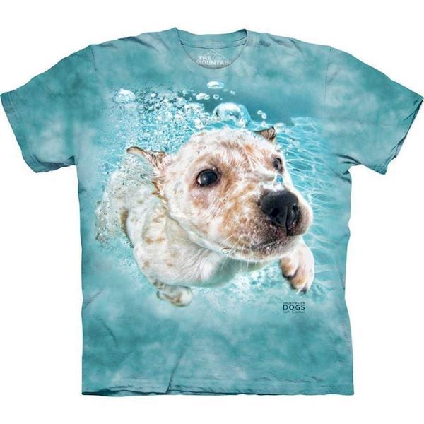 Tshirt med hundebillede