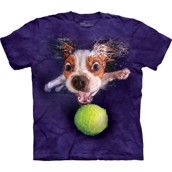 Tshirt med hundebillede