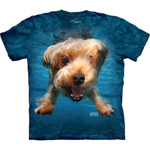 Tshirt med hundebillede