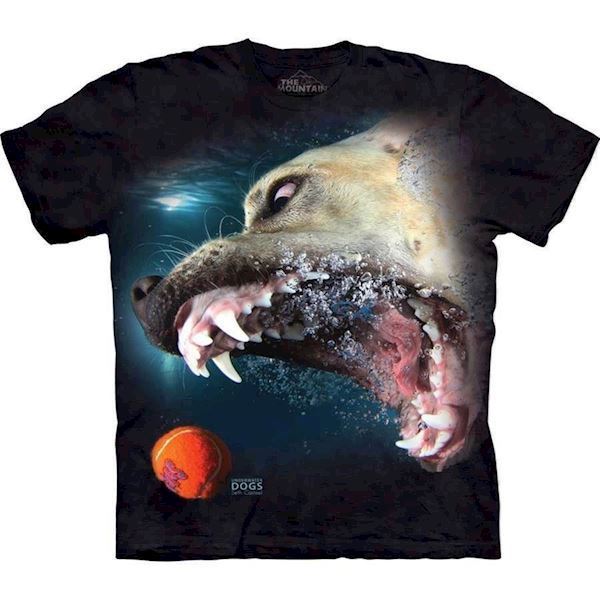 Tshirt med hundebillede