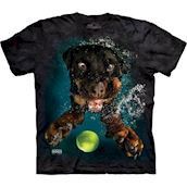 Tshirt med hundebillede