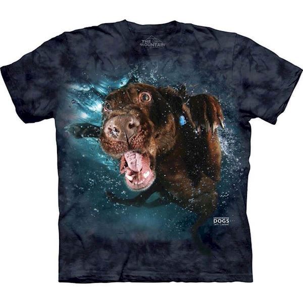 Tshirt med hundebillede