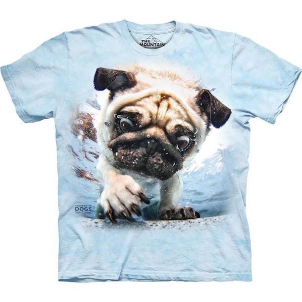 Tshirt med hundebillede