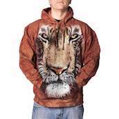 Hættetrøje med løve