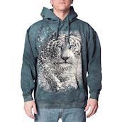 Hættetrøje med hvid tiger