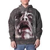 Hættetrøje med zombie