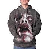 Hættetrøje med zombie