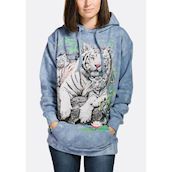 Hættetrøje med Bengalske tigere