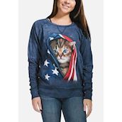 Langærmet trøje til damer med killing