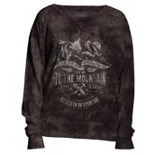 The Mountain womens sweatshirt med natur og bjerge