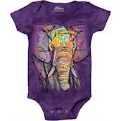 The Mountain bodystocking - body med elefant