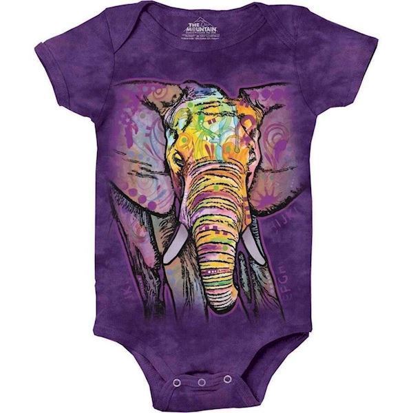 The Mountain bodystocking - body med elefant