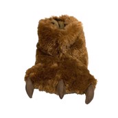 Zooshirts sutsko Brown Bear Paw Slipper