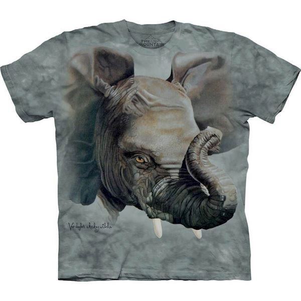 The Mountain tshirt - bluse med dyretryk