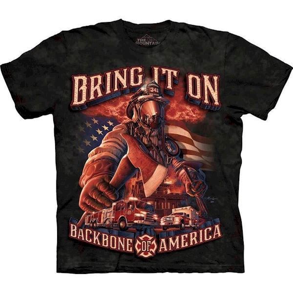 The Mountain tshirt - bluse med dyretryk