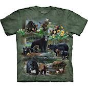 The Mountain tshirt - bluse med dyretryk