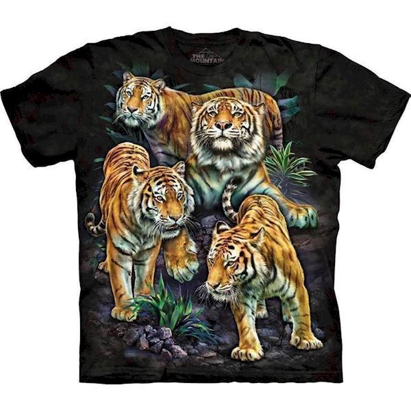 The Mountain tshirt - bluse med dyretryk