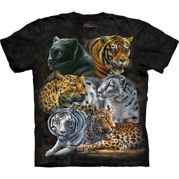 The Mountain tshirt - bluse med dyretryk