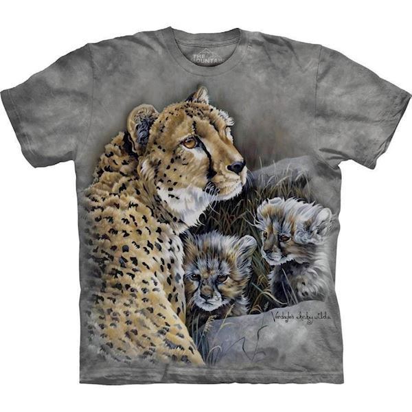 The Mountain tshirt - bluse med dyretryk