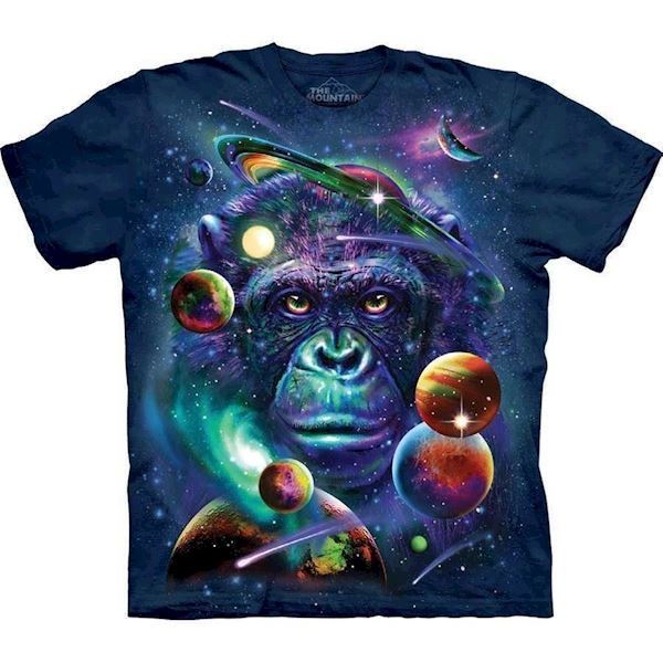 The Mountain tshirt - bluse med dyretryk